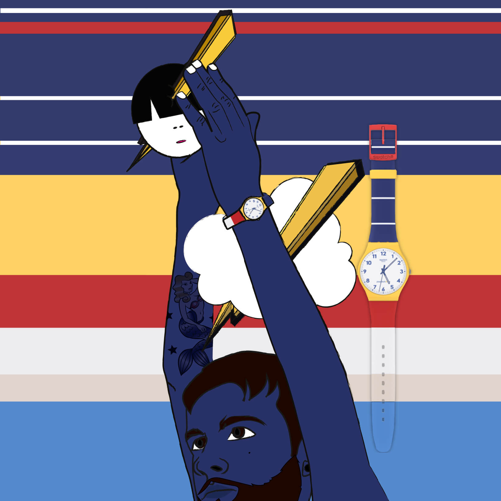 Domenico_Principato_collaborazione_swatch_x_me